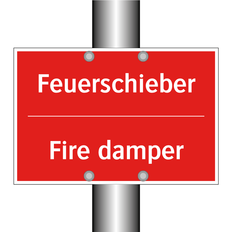 Feuerschieber - Fire damper