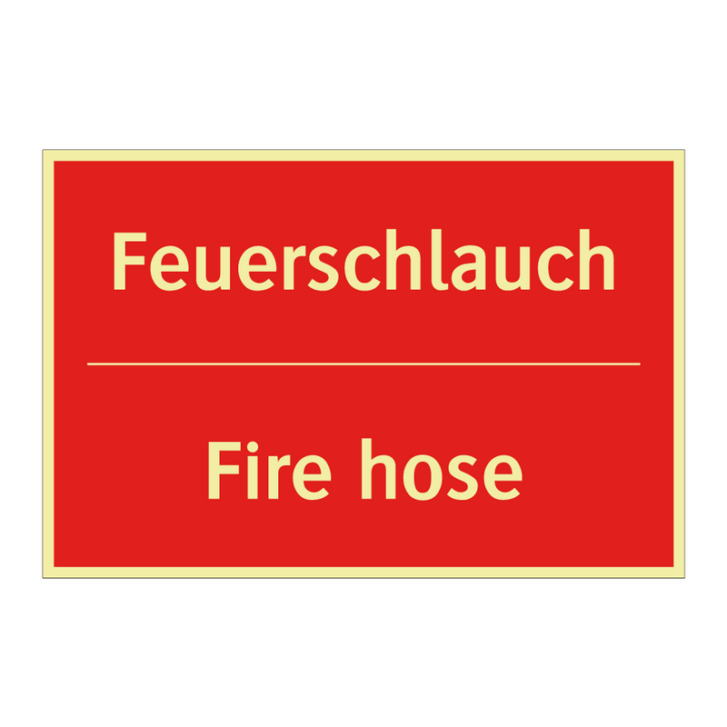 Feuerschlauch - Fire hose