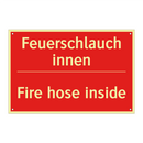 Feuerschlauch innen - Fire hose inside