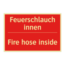 Feuerschlauch innen - Fire hose inside