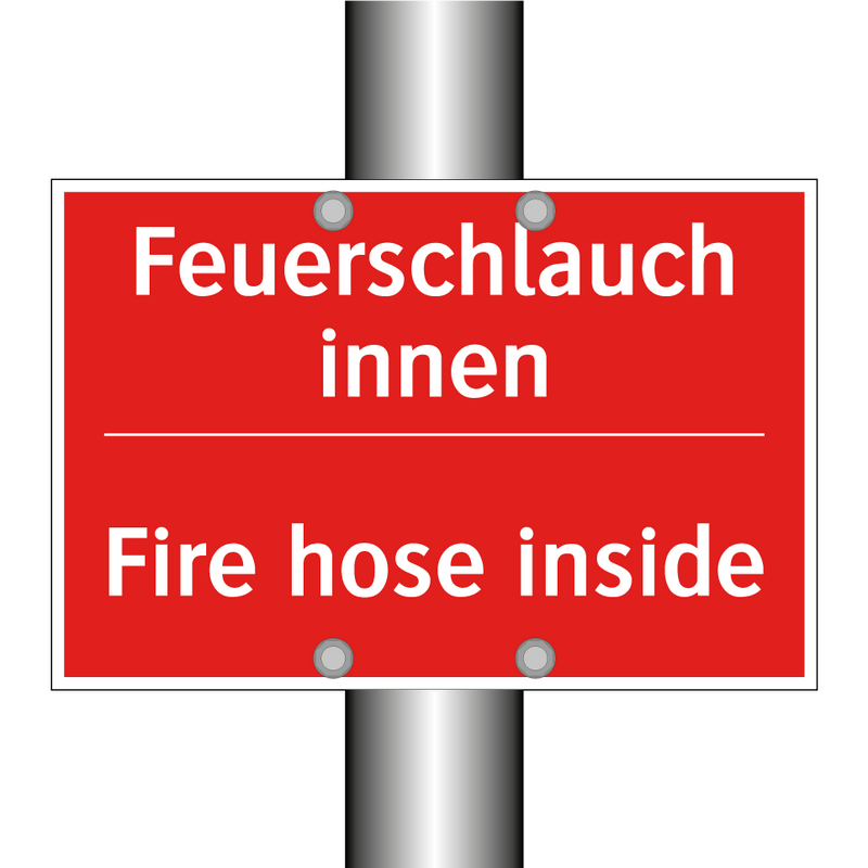 Feuerschlauch innen - Fire hose inside