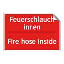 Feuerschlauch innen - Fire hose inside