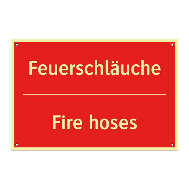 Feuerschläuche - Fire hoses
