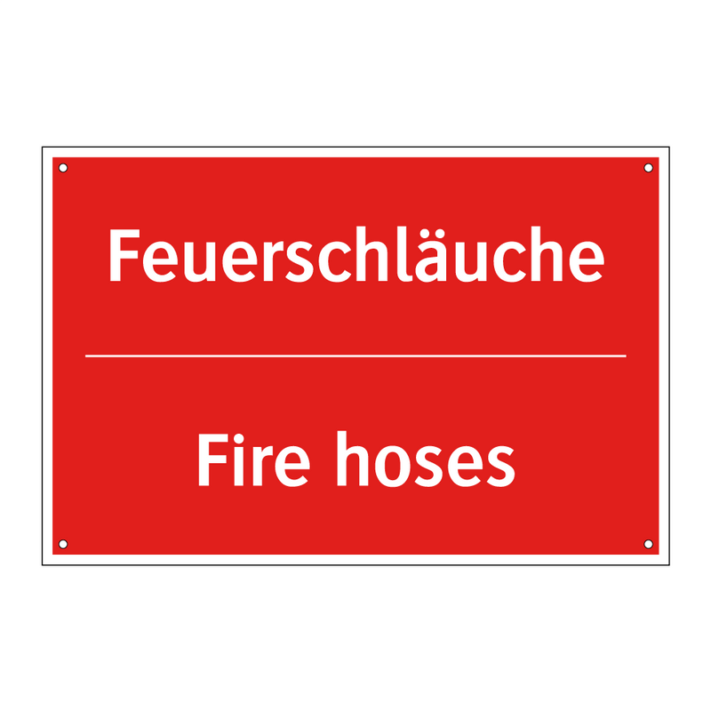 Feuerschläuche - Fire hoses