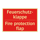 Feuerschutz- klappe - Fire protection flap