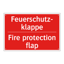 Feuerschutz- klappe - Fire protection flap
