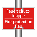 Feuerschutz- klappe - Fire protection flap