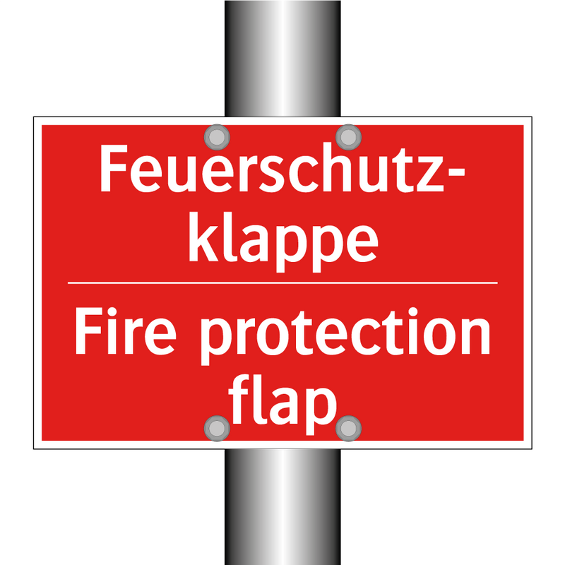 Feuerschutz- klappe - Fire protection flap