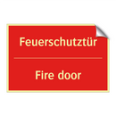 Feuerschutztür - Fire door