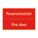 Feuerschutztür - Fire door