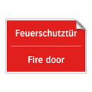 Feuerschutztür - Fire door