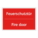 Feuerschutztür - Fire door