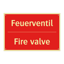Feuerventil - Fire valve