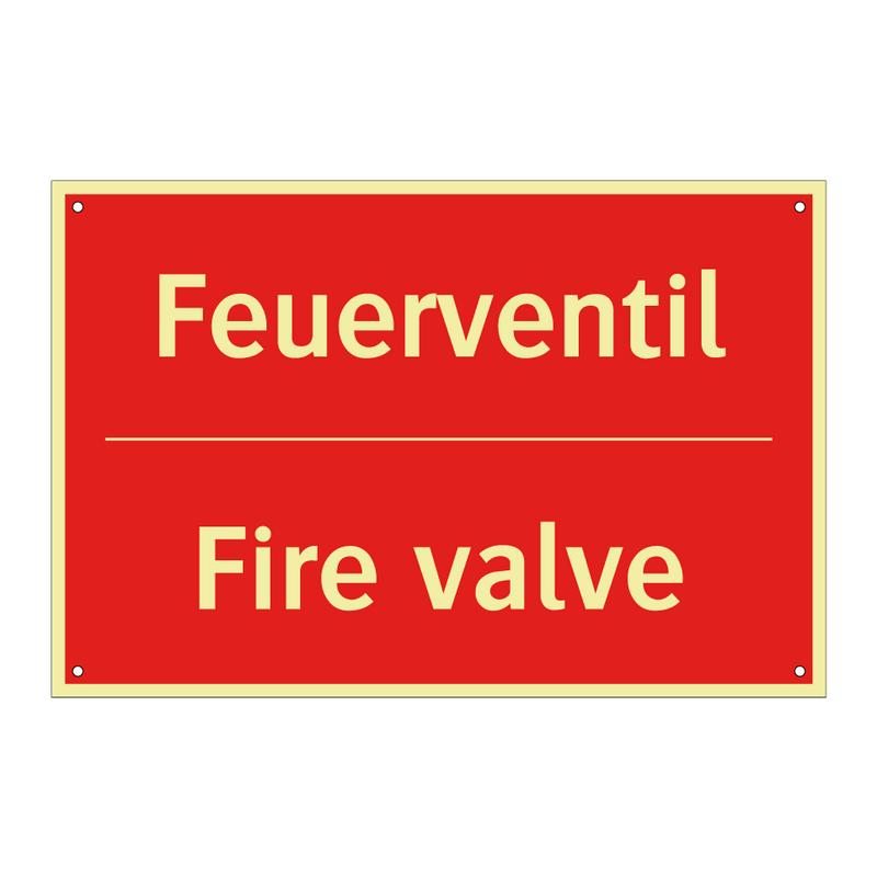 Feuerventil - Fire valve