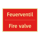Feuerventil - Fire valve