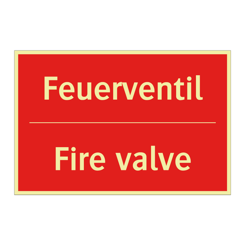 Feuerventil - Fire valve