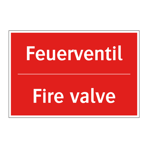 Feuerventil - Fire valve