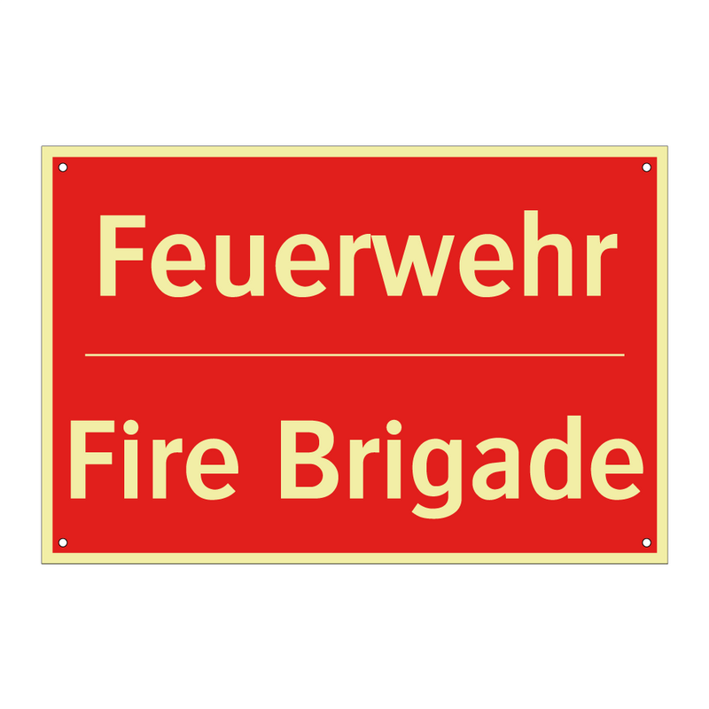 Feuerwehr - Fire Brigade