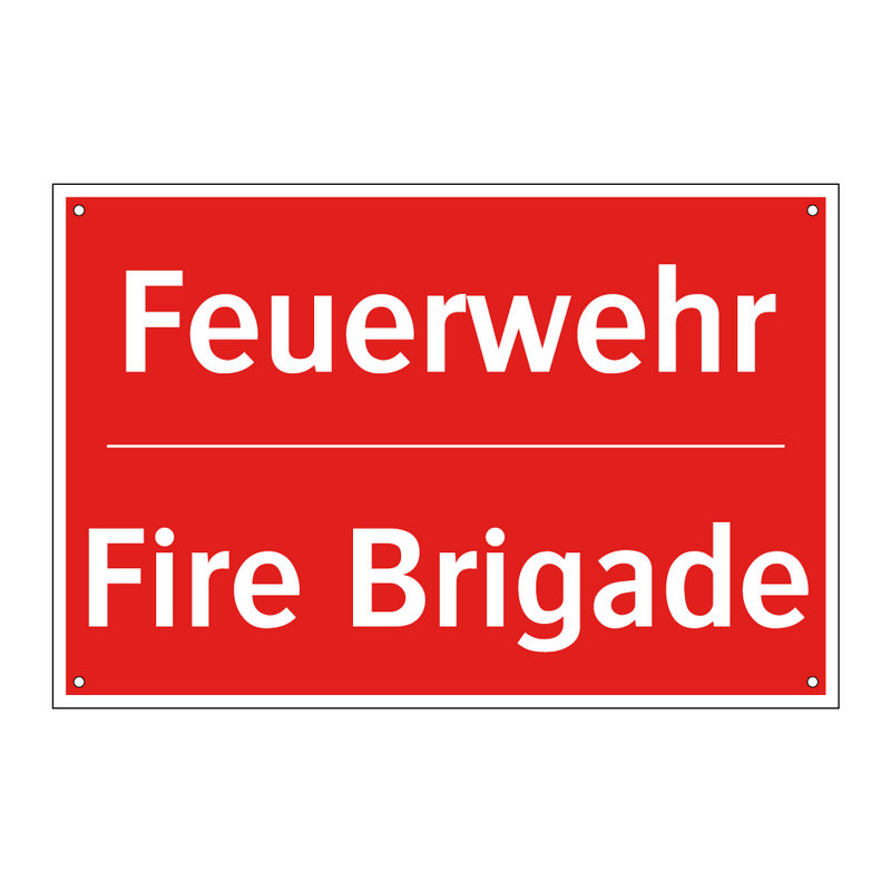 Feuerwehr - Fire Brigade