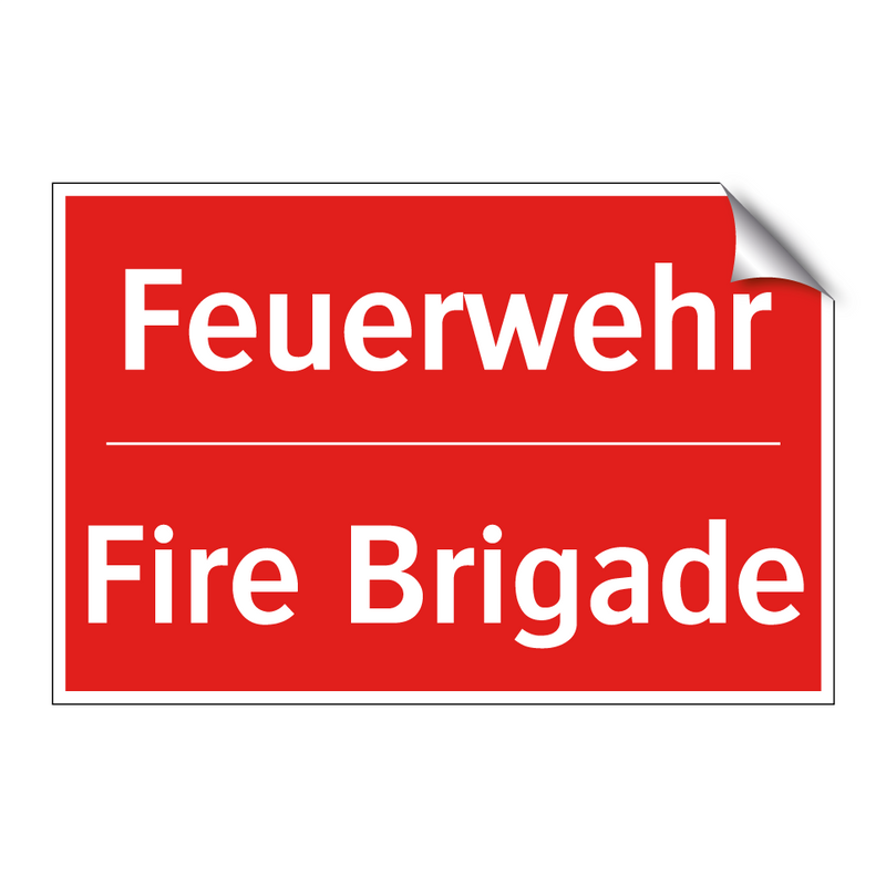 Feuerwehr - Fire Brigade