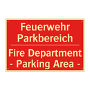 Feuerwehr Parkbereich - Fire Department - Parking Area /.../