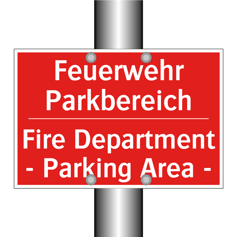 Feuerwehr Parkbereich - Fire Department - Parking Area /.../