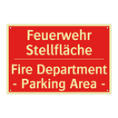 Feuerwehr Stellfläche - Fire Department - Parking Area /.../