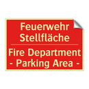 Feuerwehr Stellfläche - Fire Department - Parking Area /.../