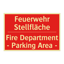 Feuerwehr Stellfläche - Fire Department - Parking Area /.../