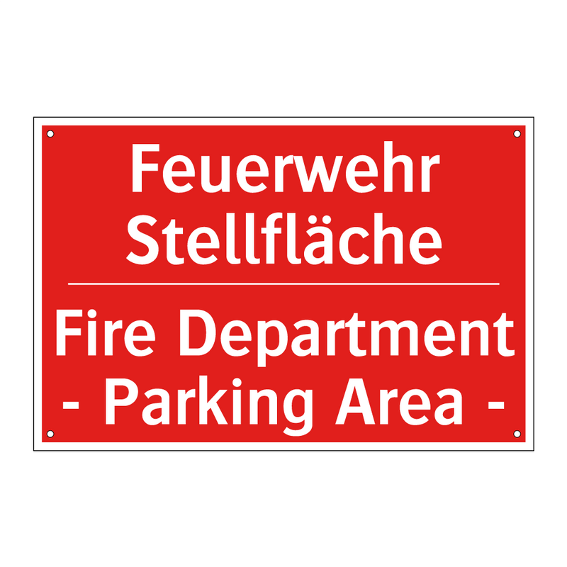 Feuerwehr Stellfläche - Fire Department - Parking Area /.../