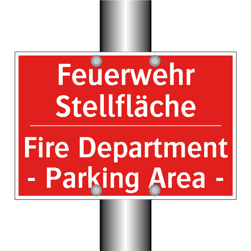 Feuerwehr Stellfläche - Fire Department - Parking Area /.../