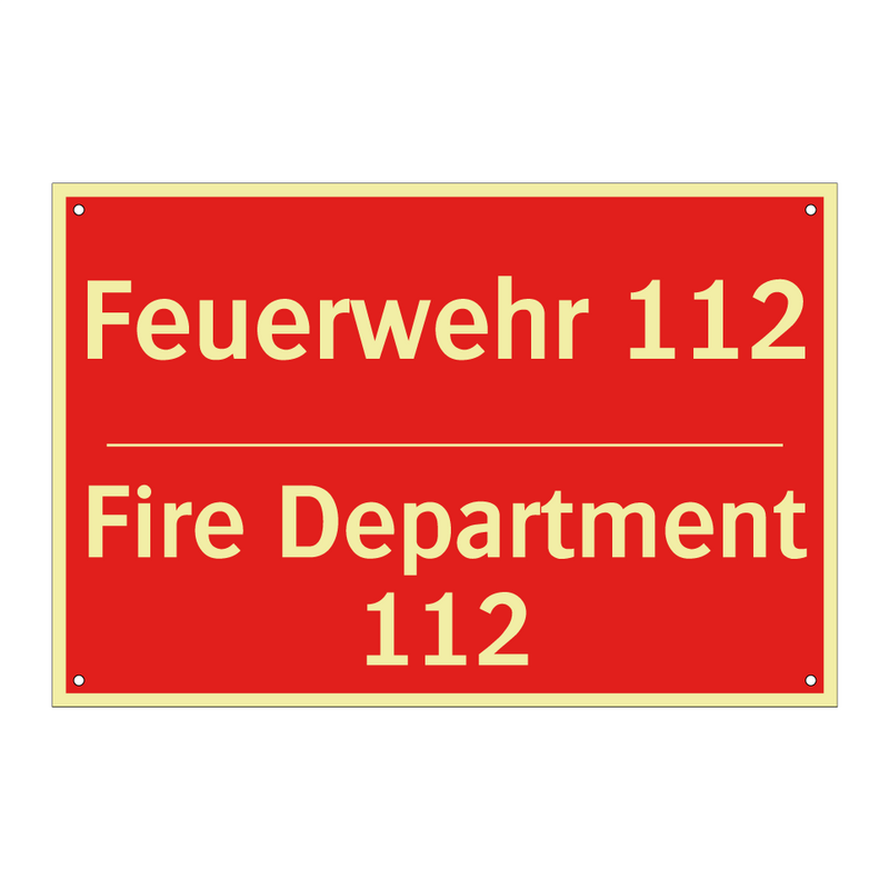 Feuerwehr 112 - Fire Department 112