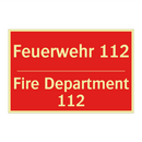 Feuerwehr 112 - Fire Department 112