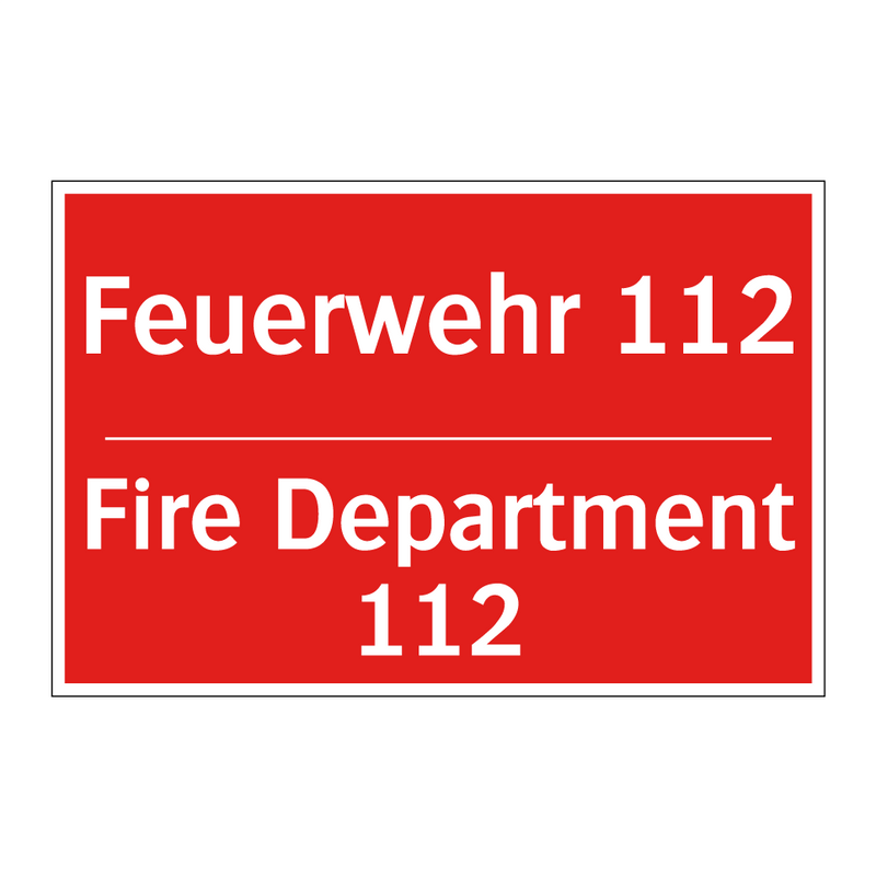 Feuerwehr 112 - Fire Department 112