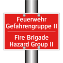 Feuerwehr Gefahrengruppe II - Fire Brigade Hazard Group II