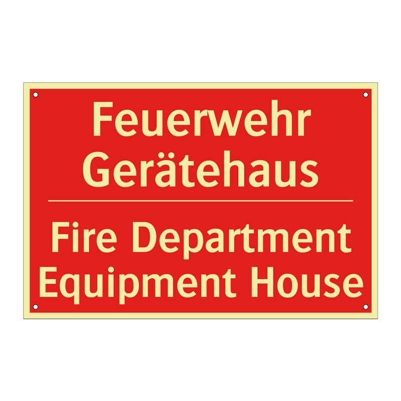 Feuerwehr Gerätehaus - Fire Department Equipment House/.../