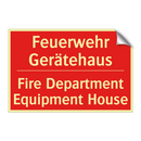 Feuerwehr Gerätehaus - Fire Department Equipment House/.../