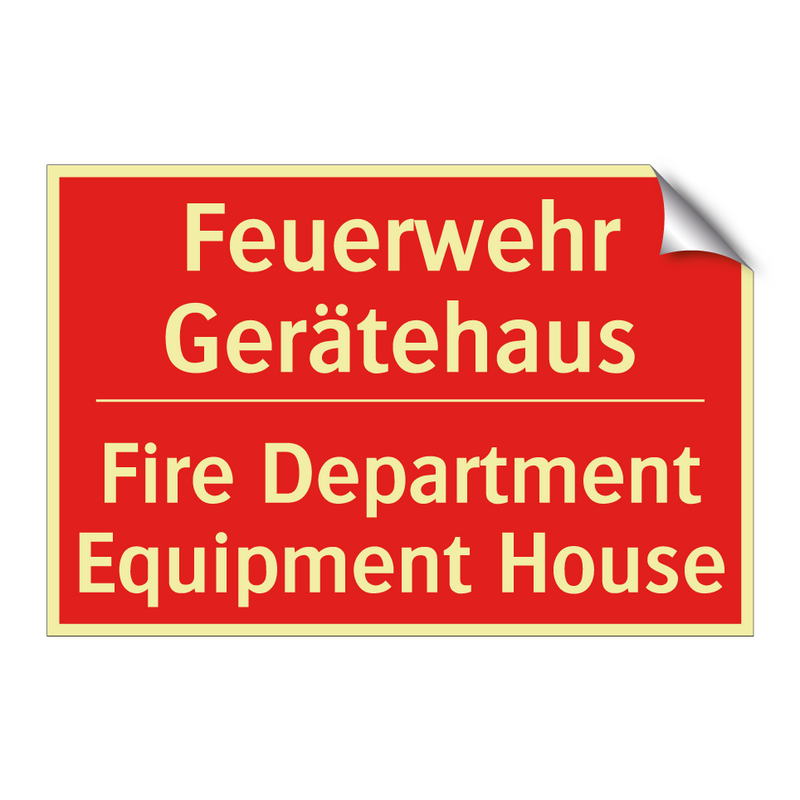 Feuerwehr Gerätehaus - Fire Department Equipment House/.../