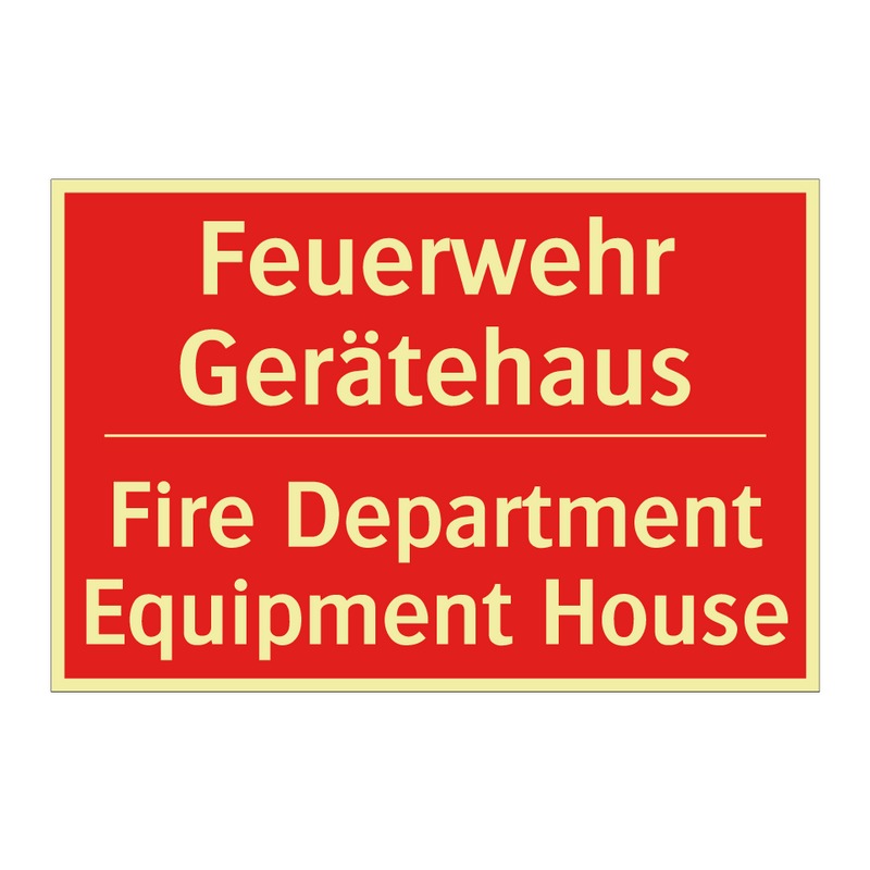 Feuerwehr Gerätehaus - Fire Department Equipment House/.../