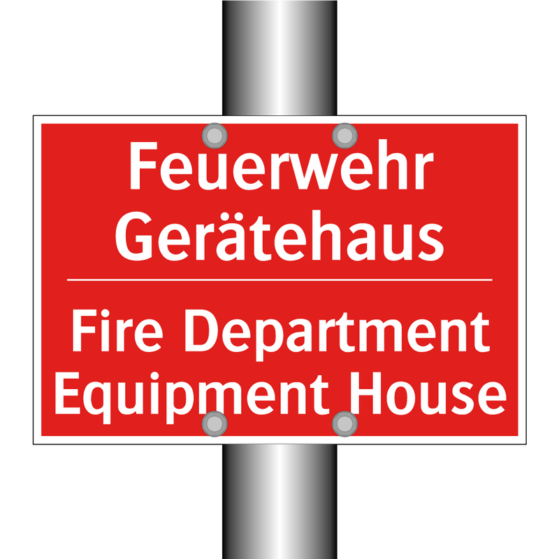 Feuerwehr Gerätehaus - Fire Department Equipment House/.../