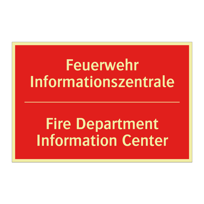 Feuerwehr Informationszentrale - Fire Department Information Center/.../