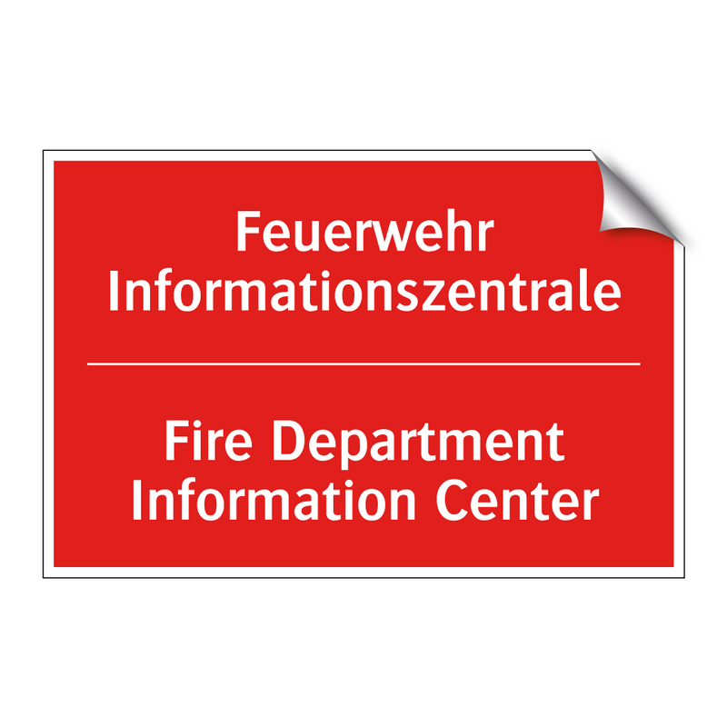 Feuerwehr Informationszentrale - Fire Department Information Center/.../