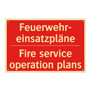 Feuerwehr- einsatzpläne - Fire service operation plans