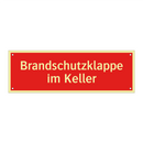 Brandschutzklappe im Keller