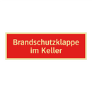 Brandschutzklappe im Keller