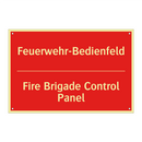 Feuerwehr-Bedienfeld - Fire Brigade Control Panel