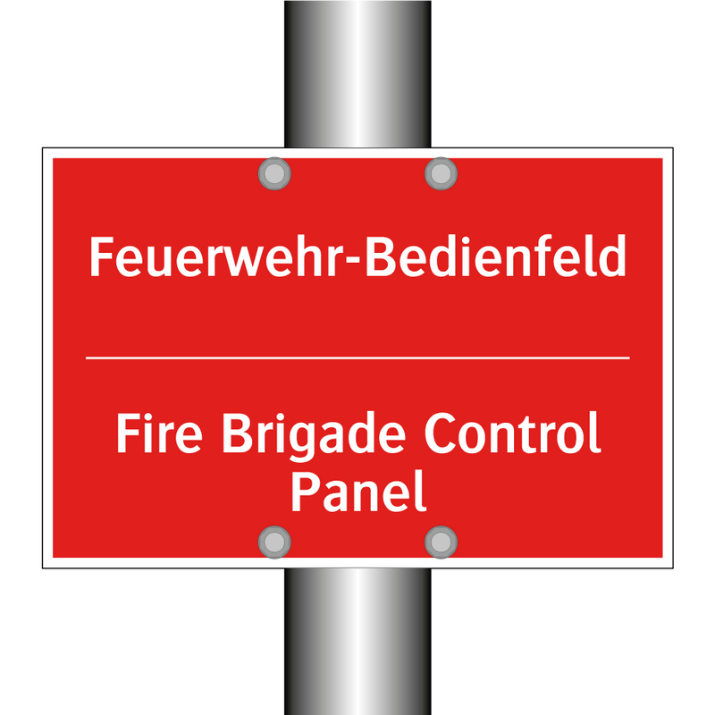 Feuerwehr-Bedienfeld - Fire Brigade Control Panel