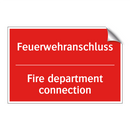 Feuerwehranschluss - Fire department connection