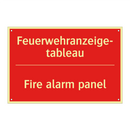 Feuerwehranzeige- tableau - Fire alarm panel