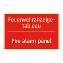 Feuerwehranzeige- tableau - Fire alarm panel